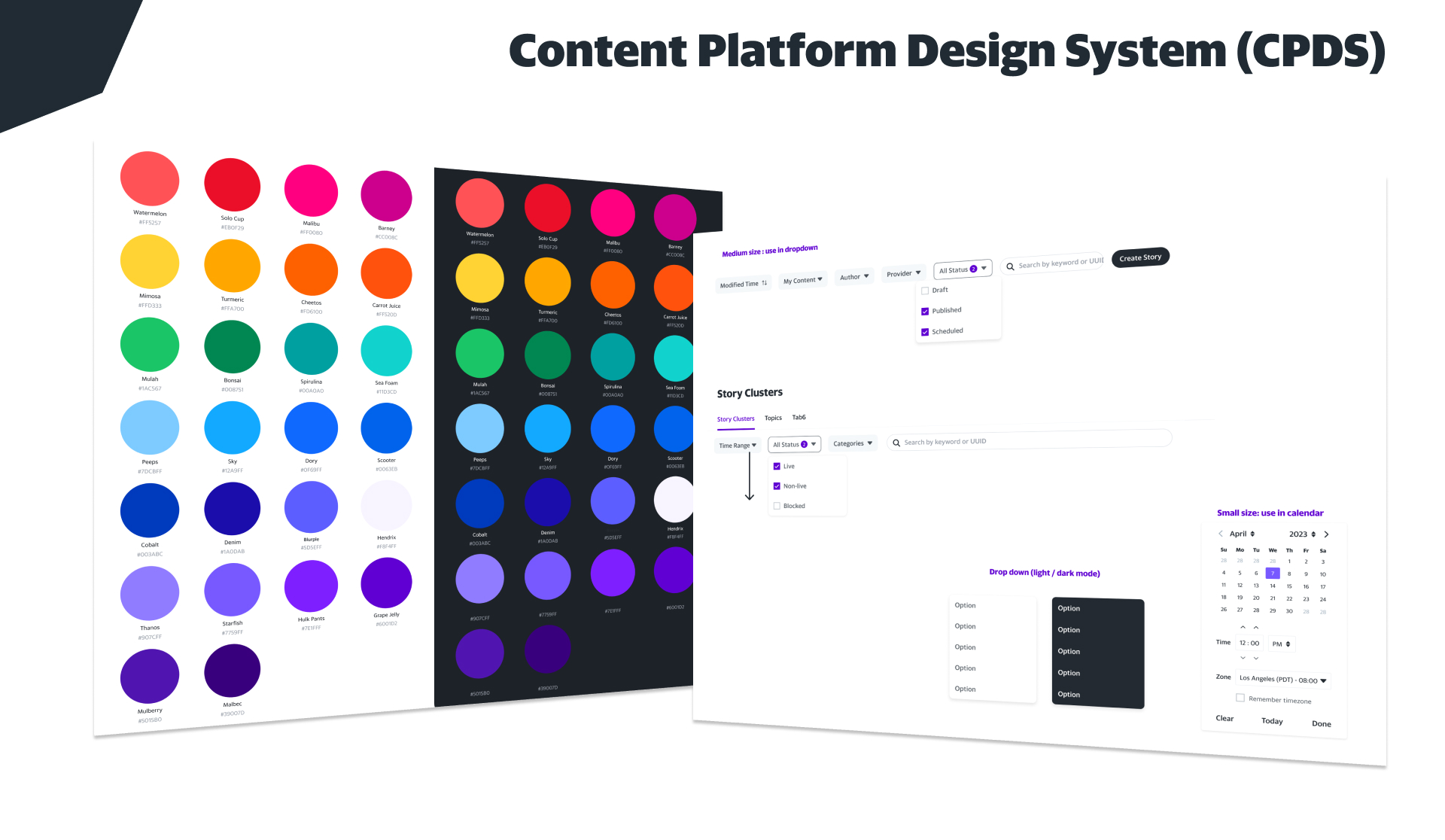 Yahoo Content Platform Design System